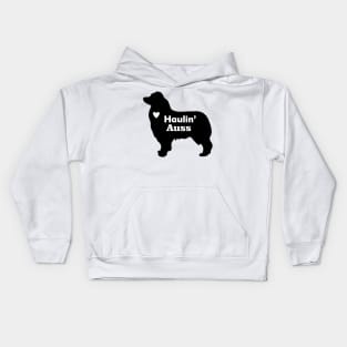 Haulin Auss - Australian Shepherd Kids Hoodie